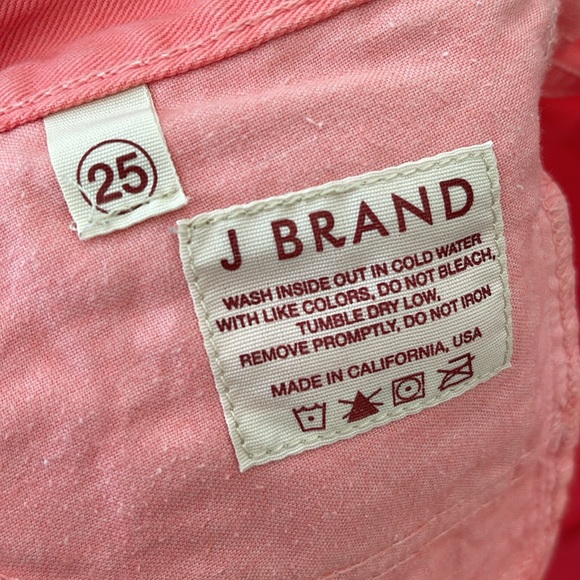 J Brand Coral Denim Shorts - Picture 4 of 4